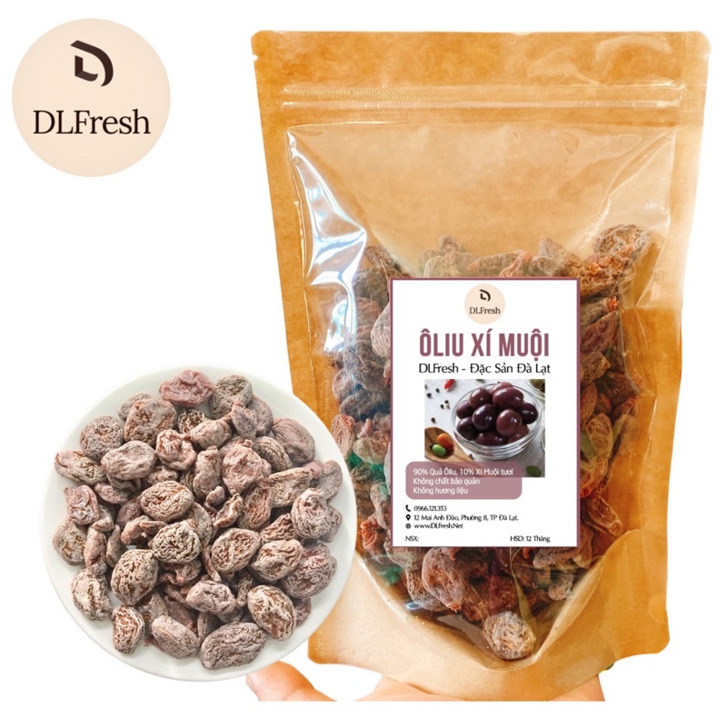 DLFreshの乾燥したプラム（無糖・天然味）