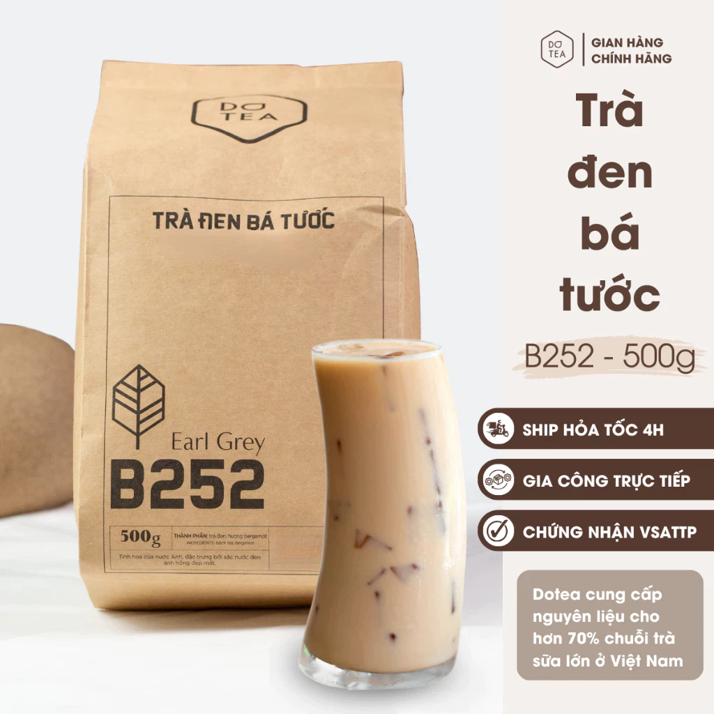 Dotea B252 伯爵アールグレイ ベルガモット ブラックティー 500g 芳醇な柑橘の香り ほのかな渋みと甘い余韻