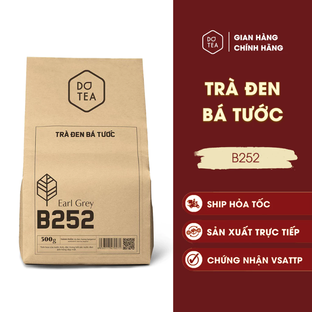 ドテア B252 アールグレイ紅茶 ベルガモット香る 上質な渋みと甘い後味 100g