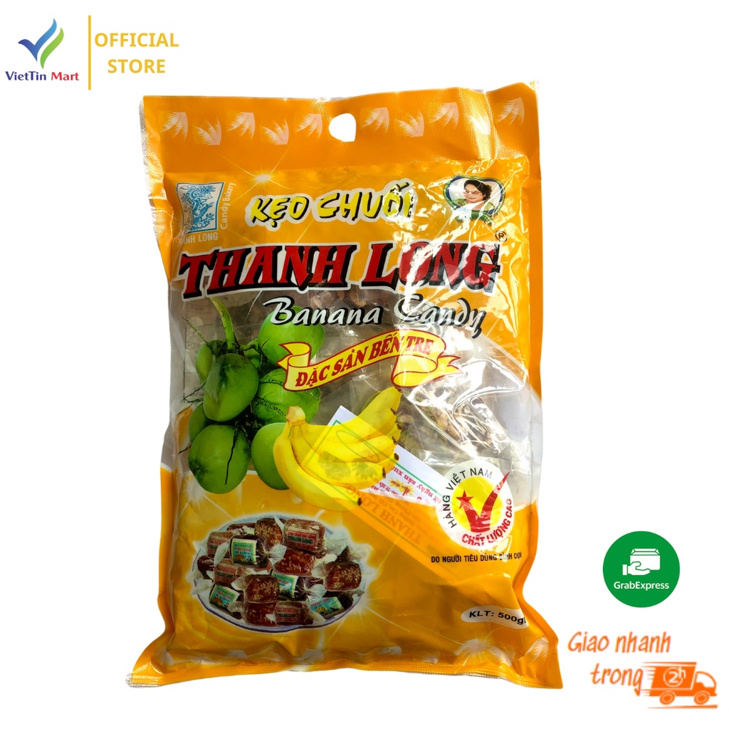 バナナキャンディー 500g Thanh Long