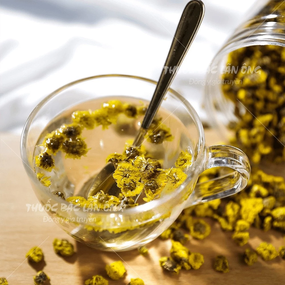 乾燥菊花茶(Cúc Chi)500g – 皇帝菊の黄金ハーブティーで体内浄化と安眠を