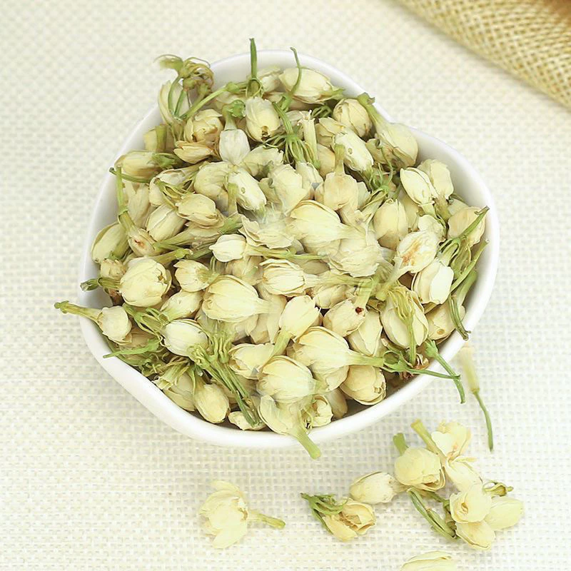 乾燥ジャスミンティー ホールフラワー 100g – 美肌、減量、安眠をサポートする上質な花茶