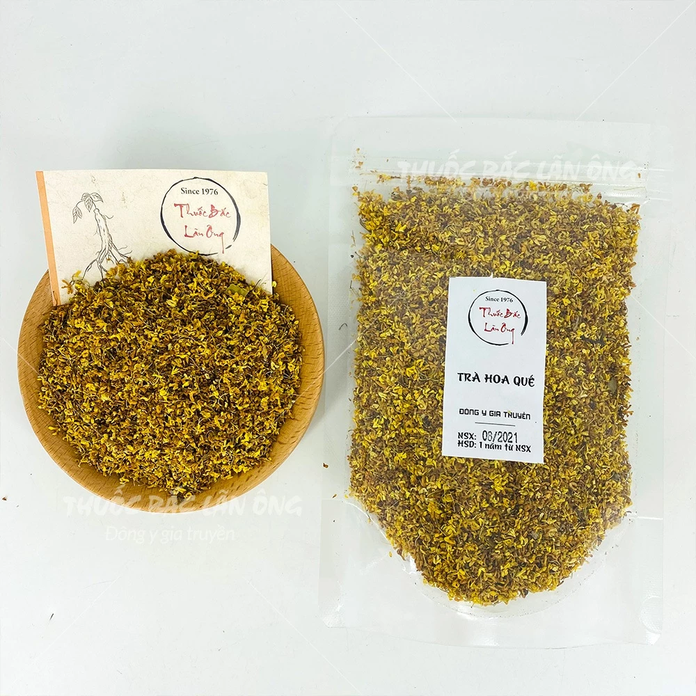 金木犀(キンモクセイ)乾燥花 300g – 希少な香り、桂花茶、お菓子、デザート作りに