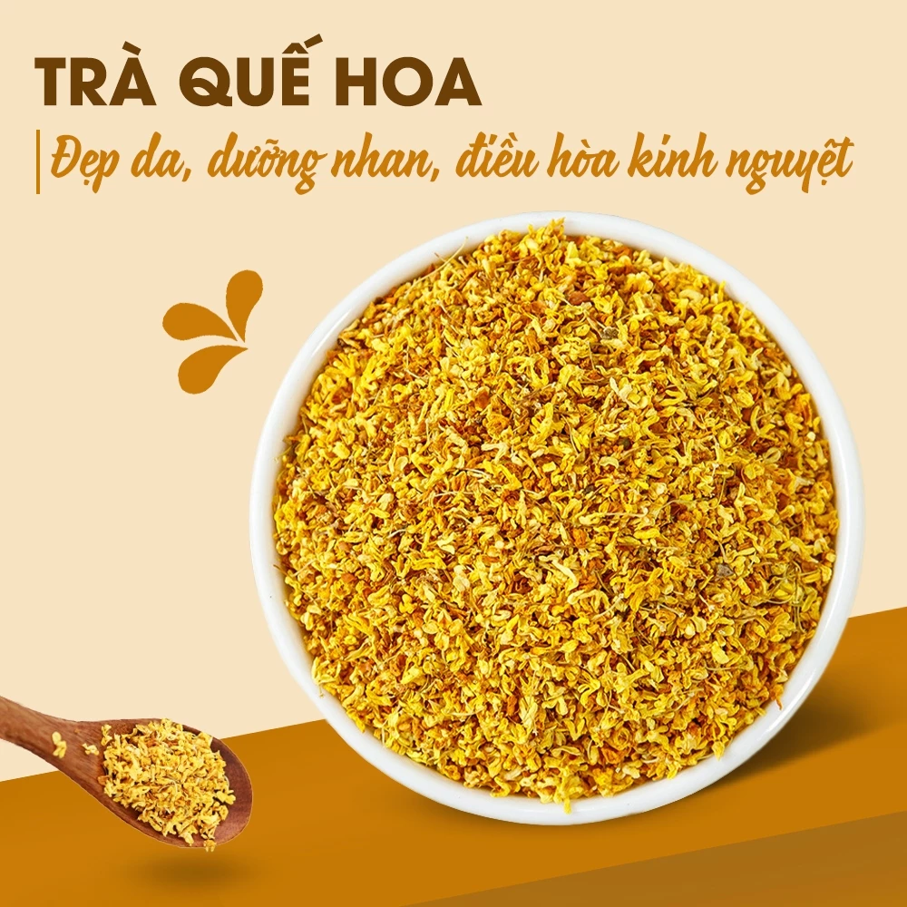 金木犀（キンモクセイ）乾燥花 500g – 香り高い花茶、お菓子作りの極上素材