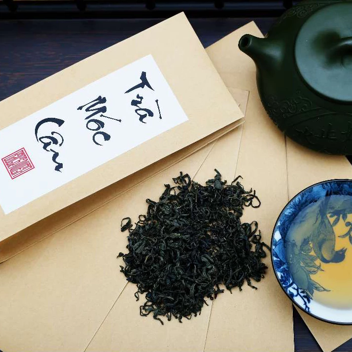 エコファーム 高級モックカウ緑茶（タイグエン省タンクオン産）300g