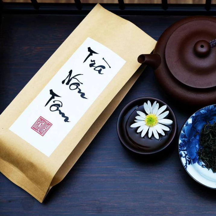 エコファーム 特選タイグエン新芽緑茶（タンクオン産 nõn tôm）300g