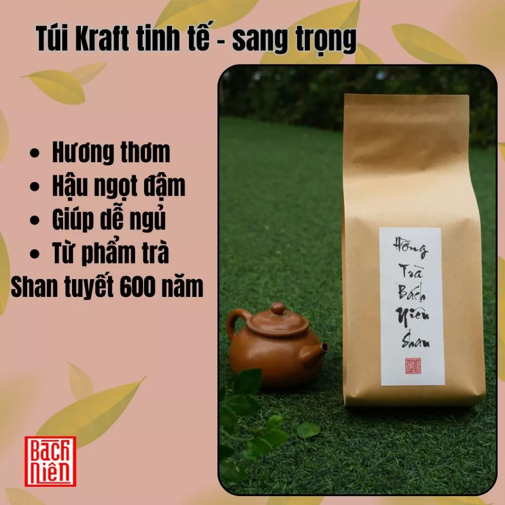エコファーム 樹齢600年 シャンツェット古樹紅茶 (紅老茶) 100g - タイコンリン産