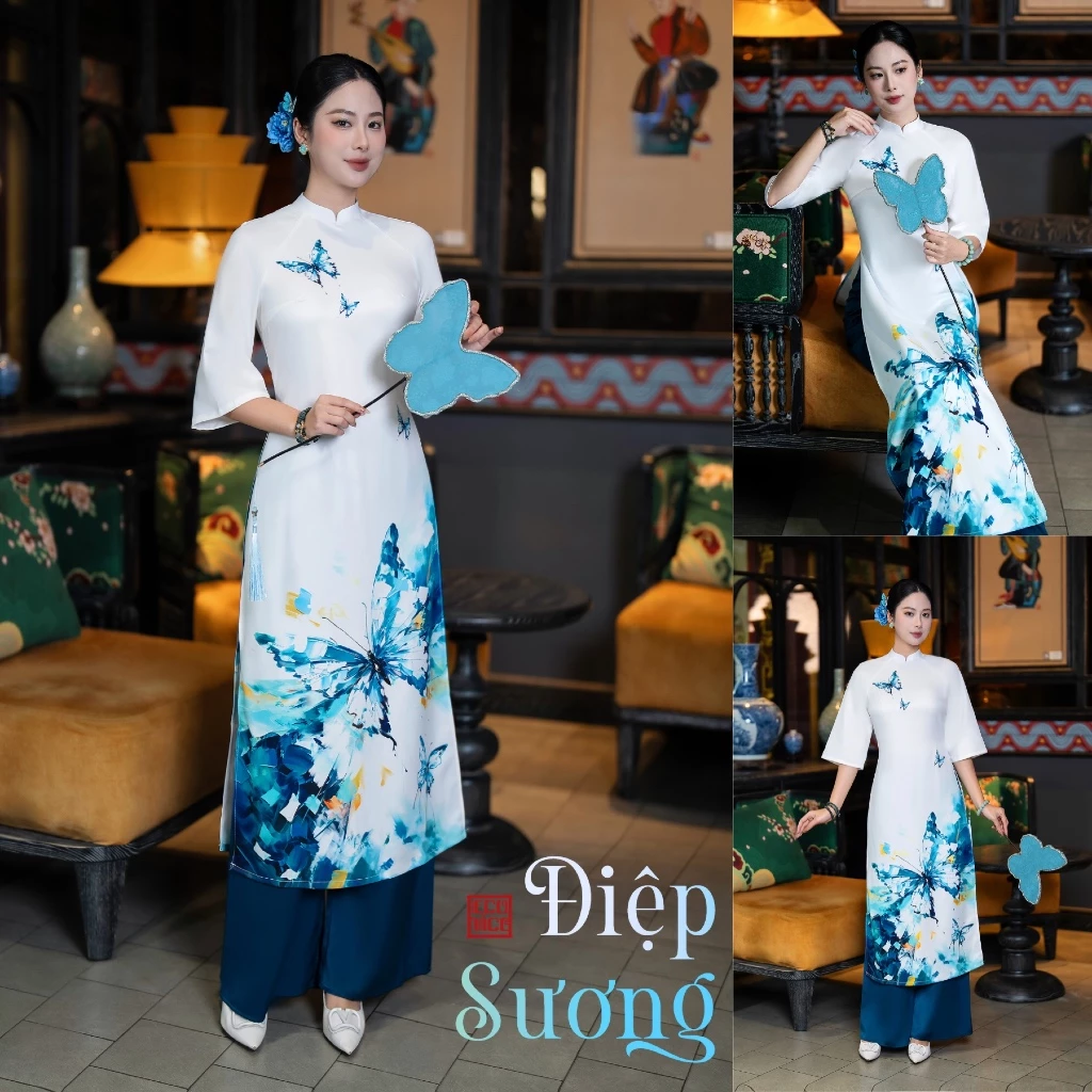 日本向け】オズデザインハウスのリネンのアオザイの通販・個人輸入代行