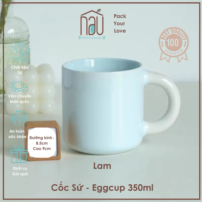 卵型ヴィンテージ陶器マグカップ | 紅茶・コーヒー・ギフト | 新築祝い・誕生日・企業ノベルティ