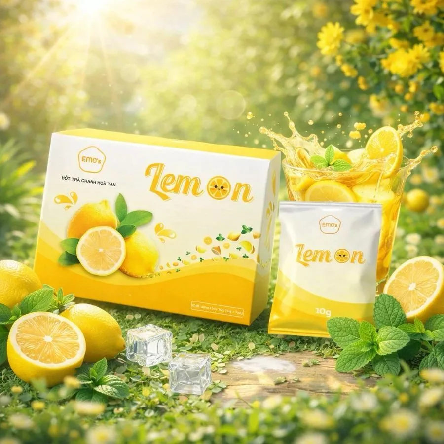 EMOS 溶けるレモンティー 7袋入り