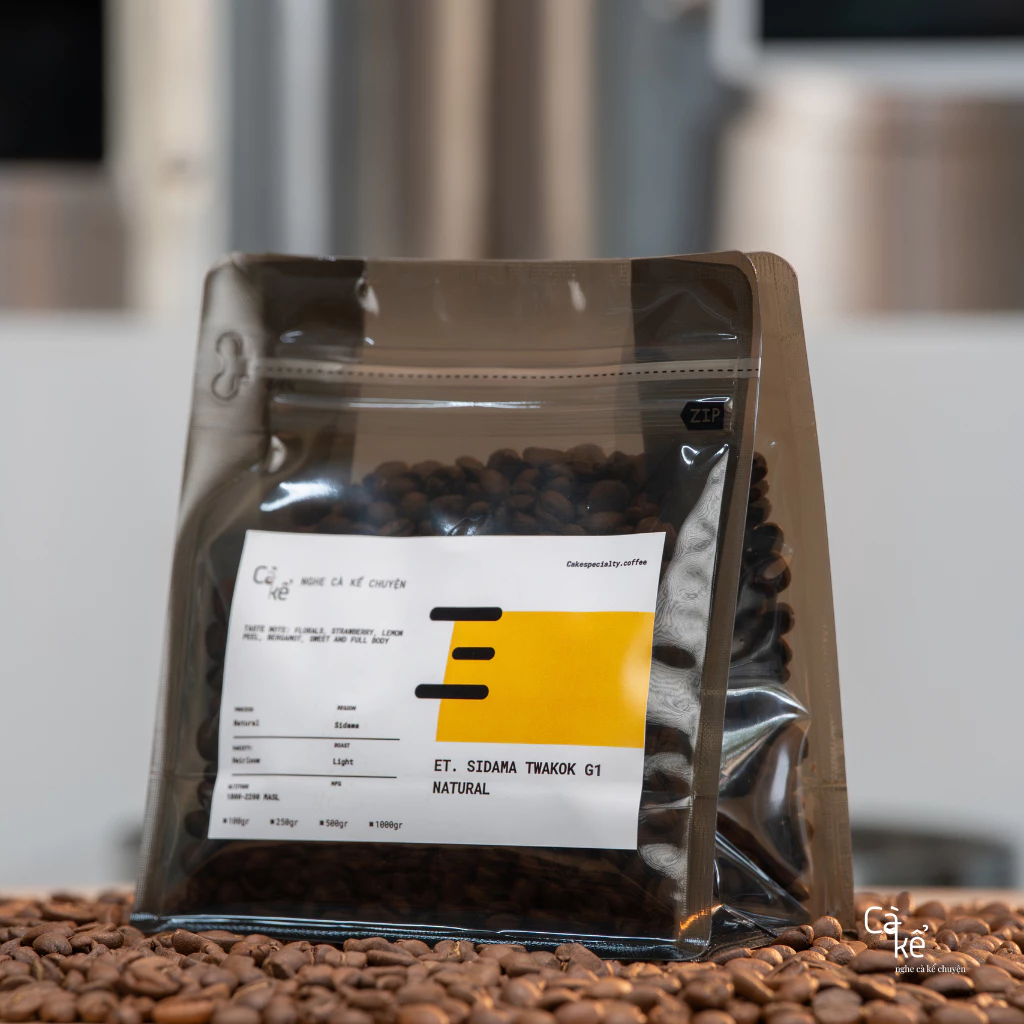 エチオピア シダマ トワコックG1 ナチュラル 浅煎り スペシャルティコーヒー豆 500g（ホールビーン）【コールドブリュー・プアオーバー・エアロプレス向け】