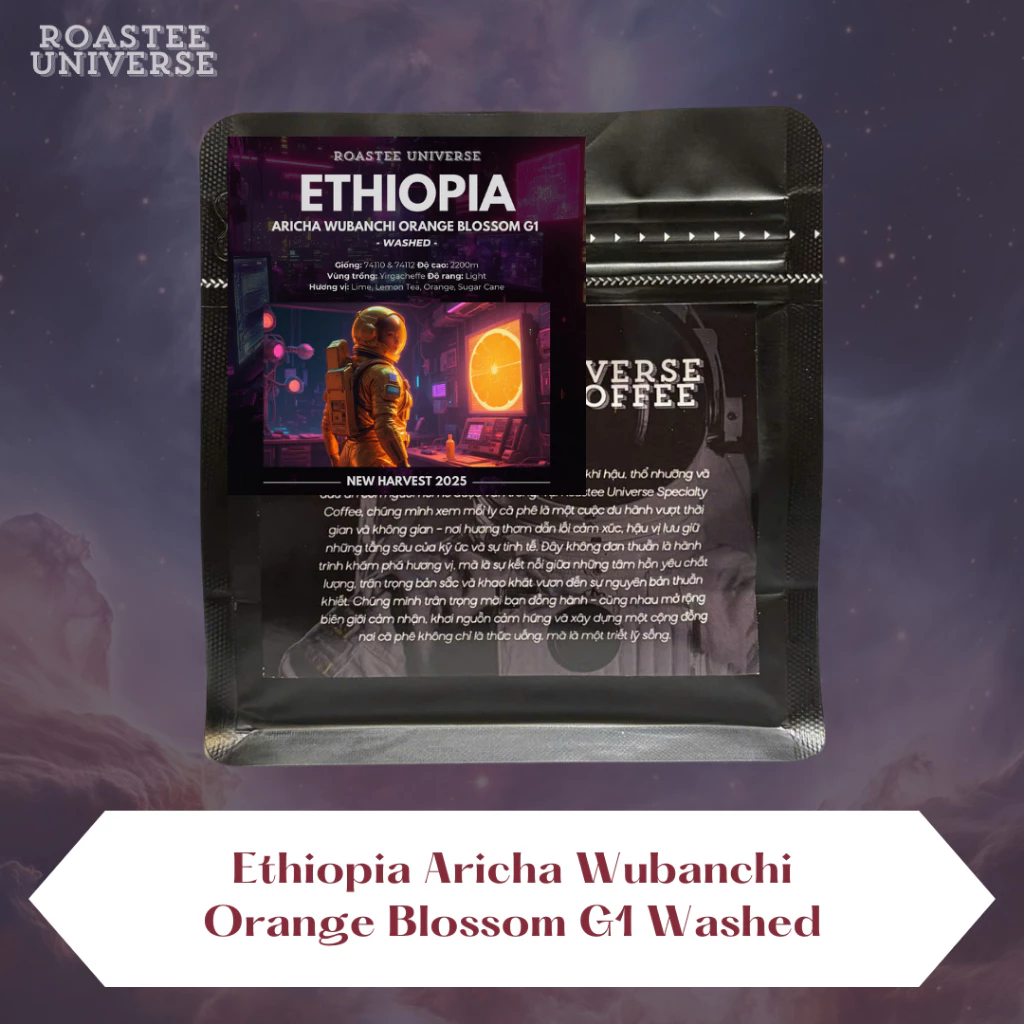 エチオピア産アリチャ・ウバンチ オレンジブロッサム G1 スペシャルティコーヒー豆 (100g) \ Pour Over専用