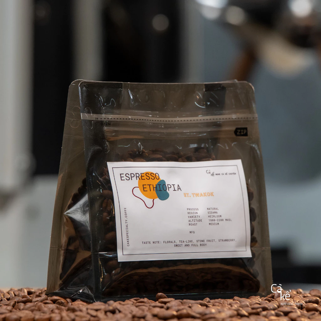 エチオピア産スペシャルティアラビカ「トワコク」エスプレッソ豆 250g