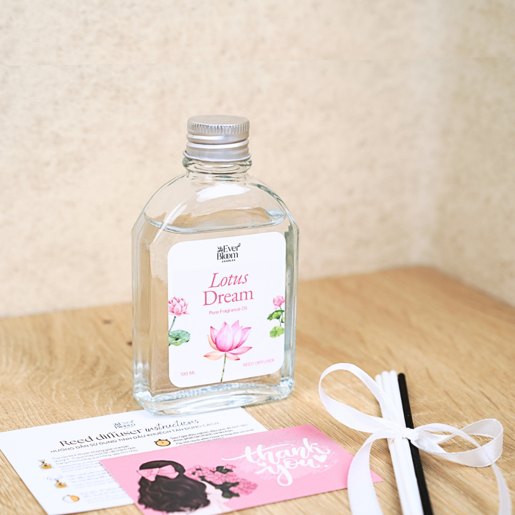 Ever Bloom ロータスドリーム アロマディフューザー 癒しの香り 100ml Ever Bloom