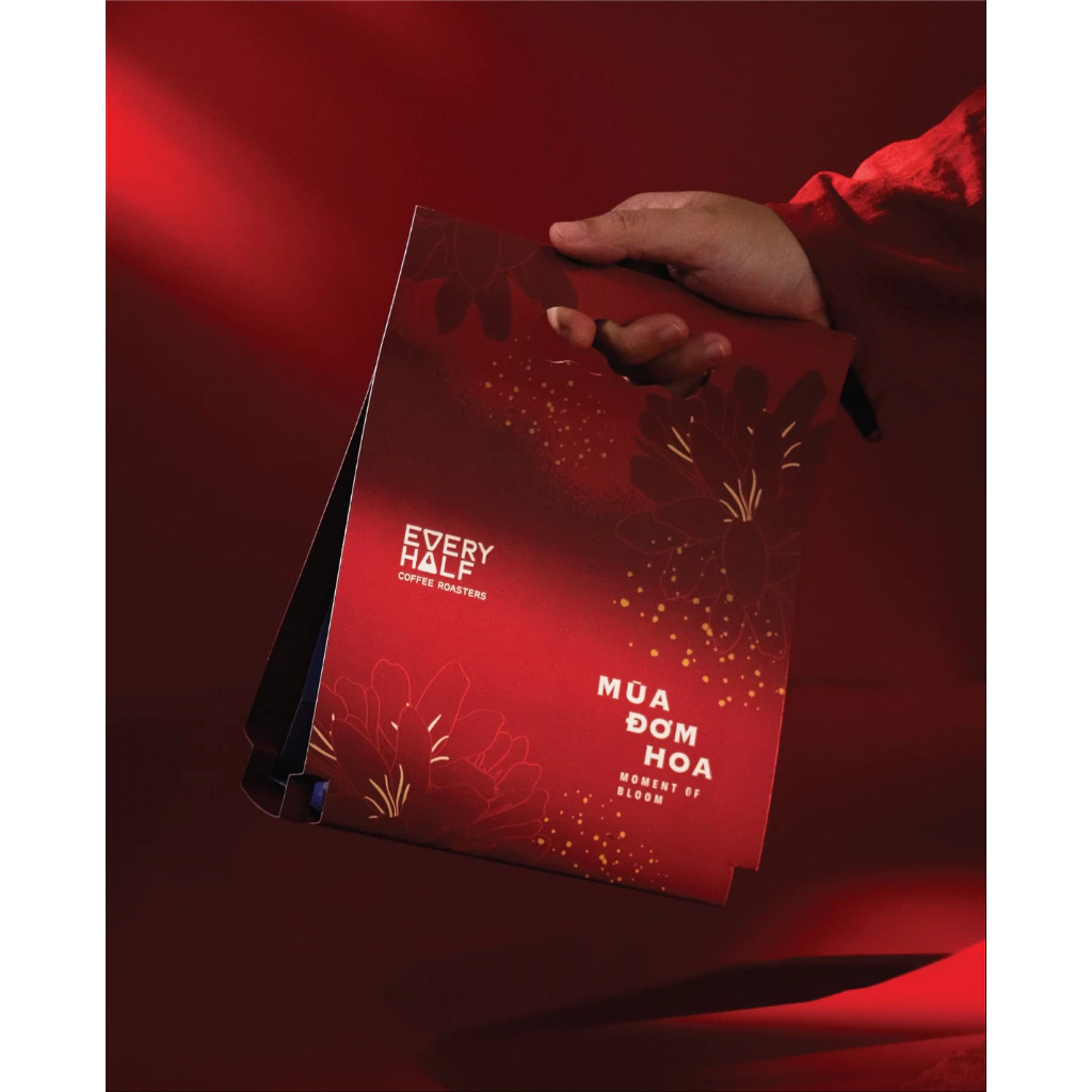 Every Half 季節の開花 (Mùa Đơm Hoa) ライトロースト スペシャルティコーヒー豆 200g (プアオーバー用)
