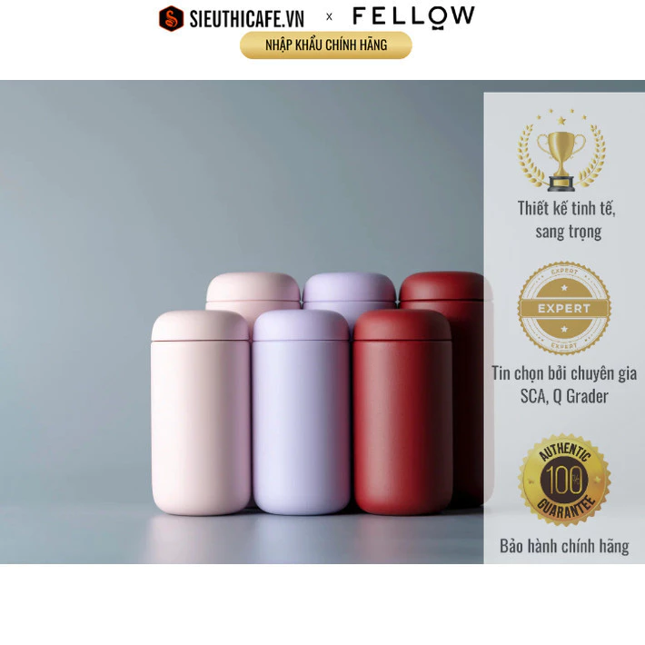 Fellow Carter Move Mug + Splash Guard 真空断熱 セラミックマグ 475ml カーゴグリーン | 公式正規品