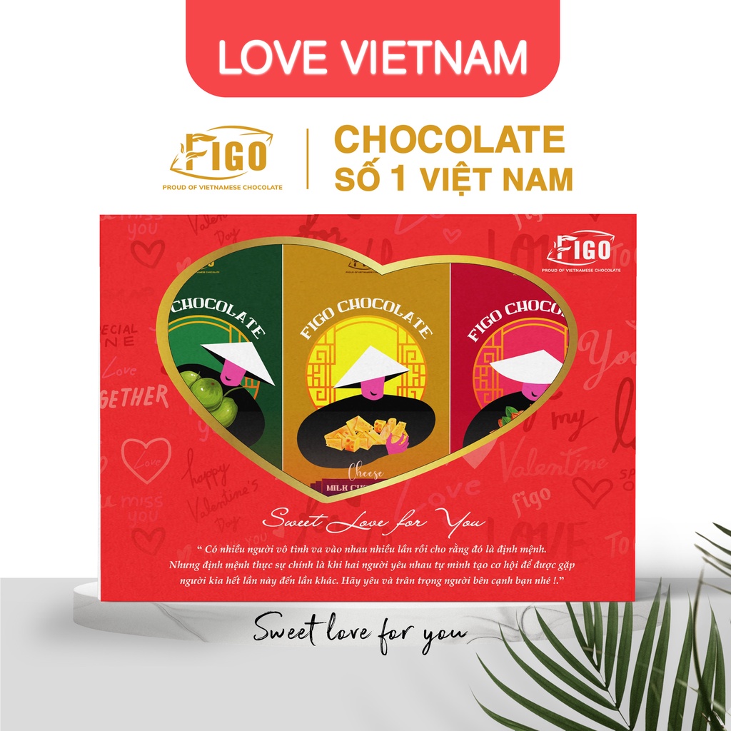 FIGOチョコレートダナンギフトセット LOVEVIETNAM