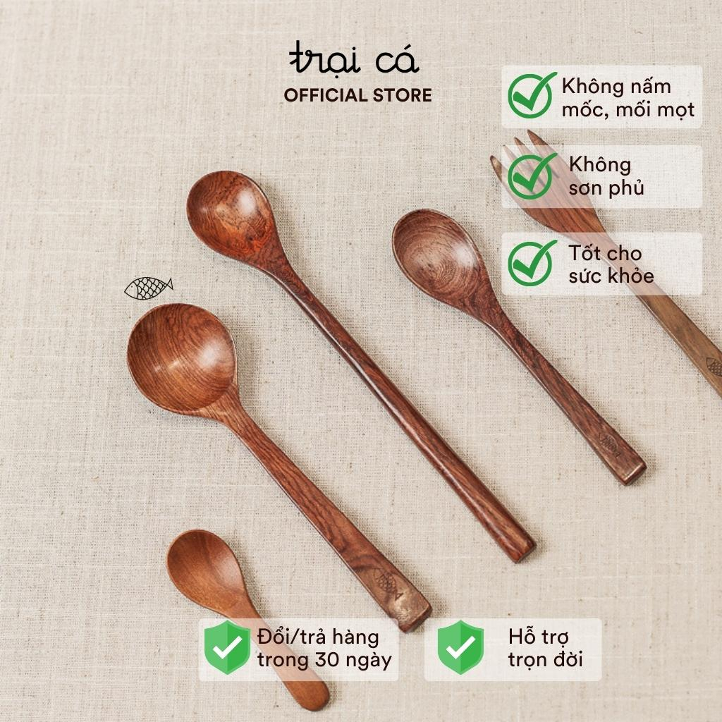 木製スプーン コーヒースプーン ティースプーン キッチン用品 TRAI CA