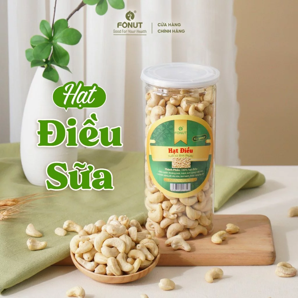 フォンナッツ ビンフック産 生カシューナッツ（ミルクカシュー）500g - 調理・製菓・ミルク作り用