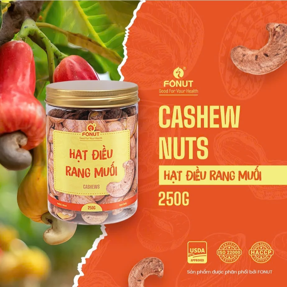 フォナッツ 皮付きカシューナッツ 塩味 250g\n妊婦さん・ダイエットにも！栄養満点ヘルシーナッツ