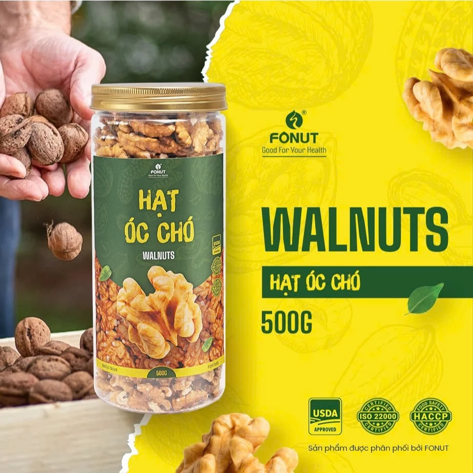 フォナット 皮むきゴールデンくるみ 500g｜輸入ナッツで健康スナック、ナッツミルク、妊婦さんにも最適