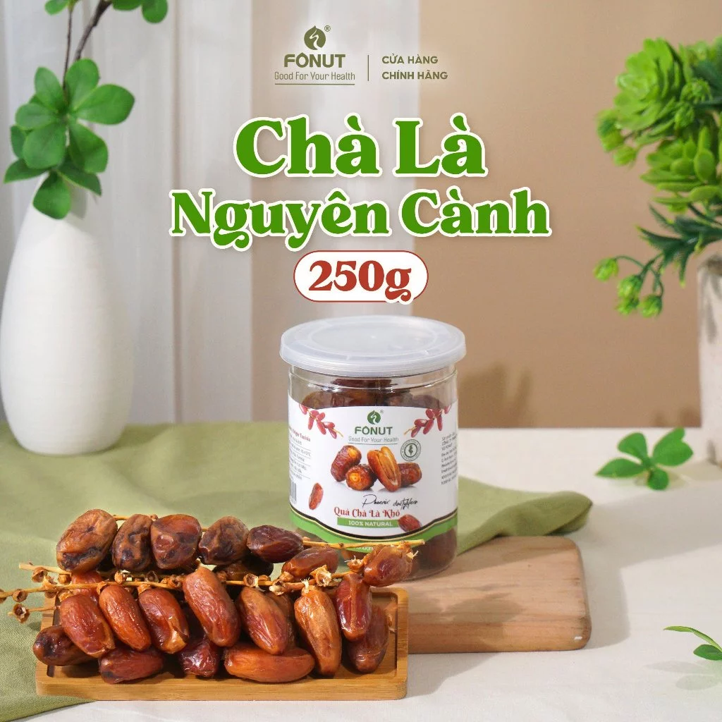 フォナット チュニジア産 枝付きデグレツヌールデーツ 250g