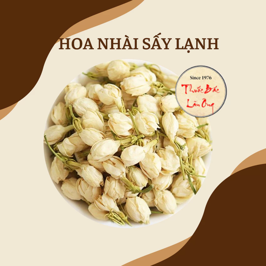 フリーズドライジャスミン茶 100g – 純粋なジャスミン花蕾、白い香り、お茶・フレーバーティー用