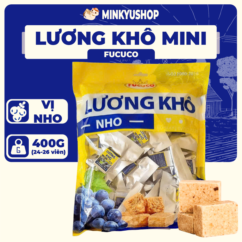 フクコー ミニシリーズ グリーングレープ味 栄養補助バー 食事代替用 400g Fucuco