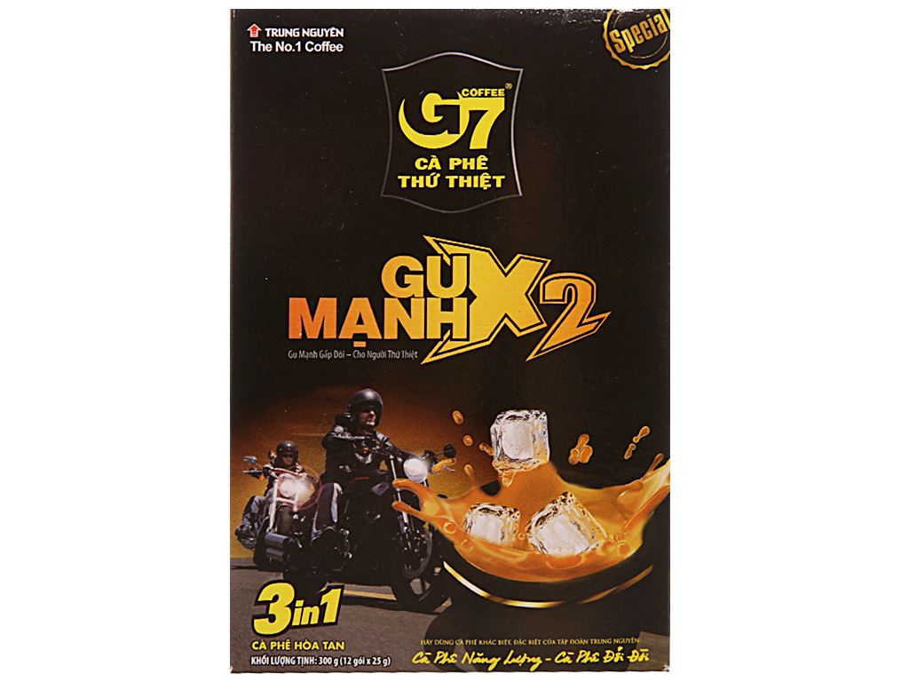 インスタントコーヒーG7 グーマンX2 Instant Coffee G7 Strong X2