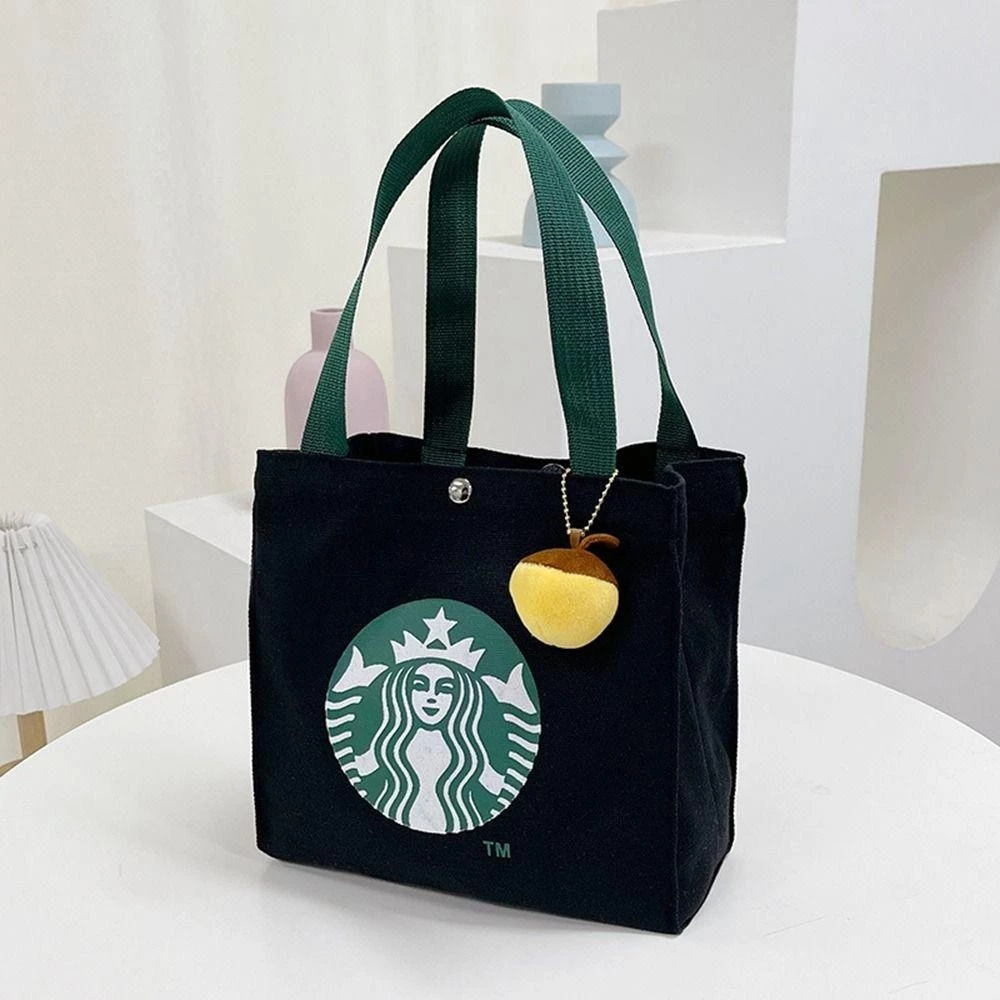 GAOSU スターバックスデザイン 大容量 ランチトートバッグ【おしゃれな布製・ナイロン・オックスフォード素材】