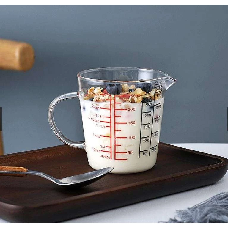 Glass House B200 目盛り付き耐熱ガラス計量カップ