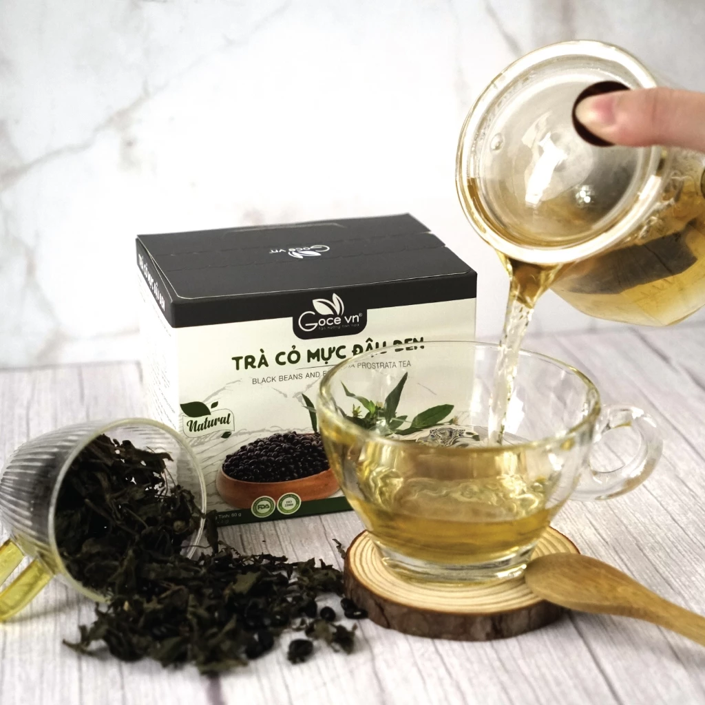 GOCE 黒豆墨草ティーバッグ お得な10箱セット（1箱80g）