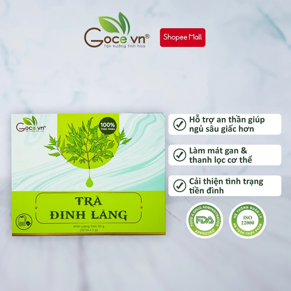 ゴーチェ ディンランハーブティーバッグ - 骨と安眠をサポート