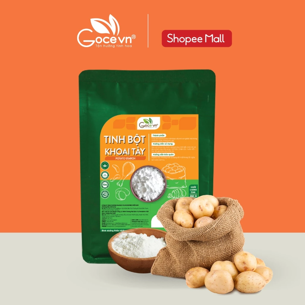 GOCE ポテトスターチ 350g - 料理の可能性を広げる万能澱粉