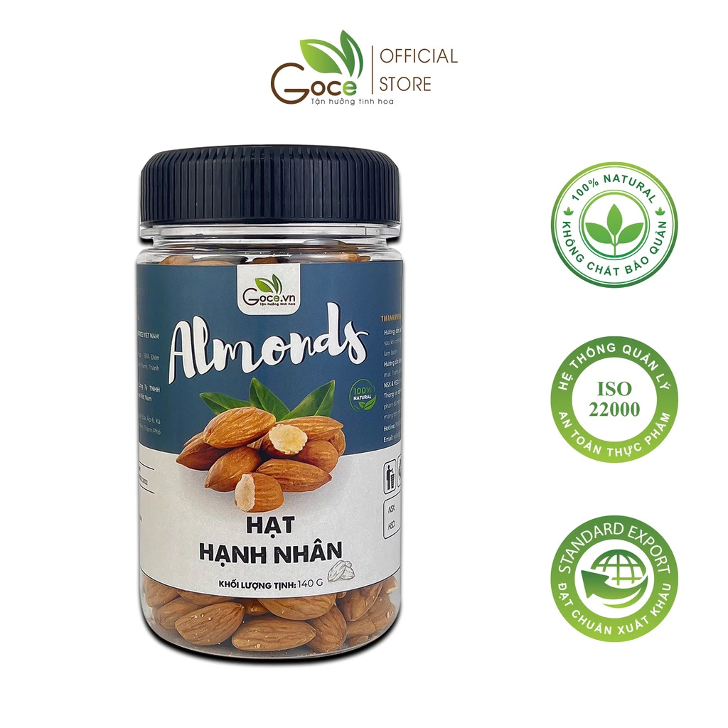 Goce 素焼きアーモンド - 140g