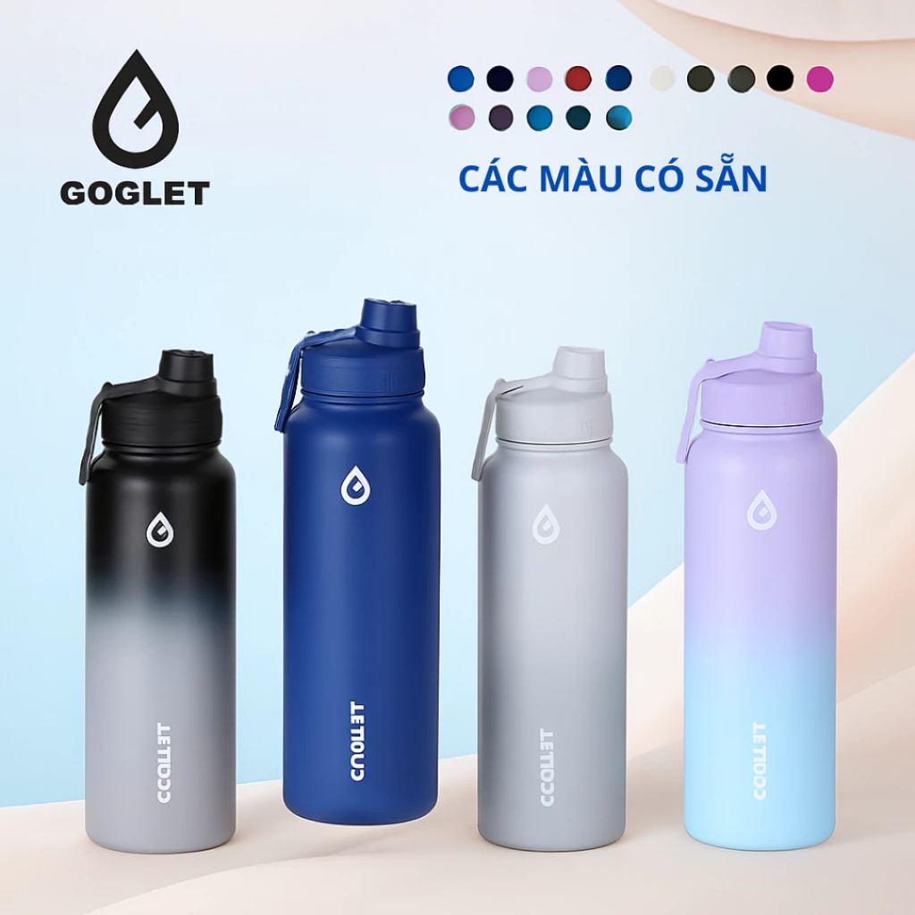 GOGLET スポーツ保冷ボトル 950ml エクリプス – 長時間保冷、流行のお手頃価格