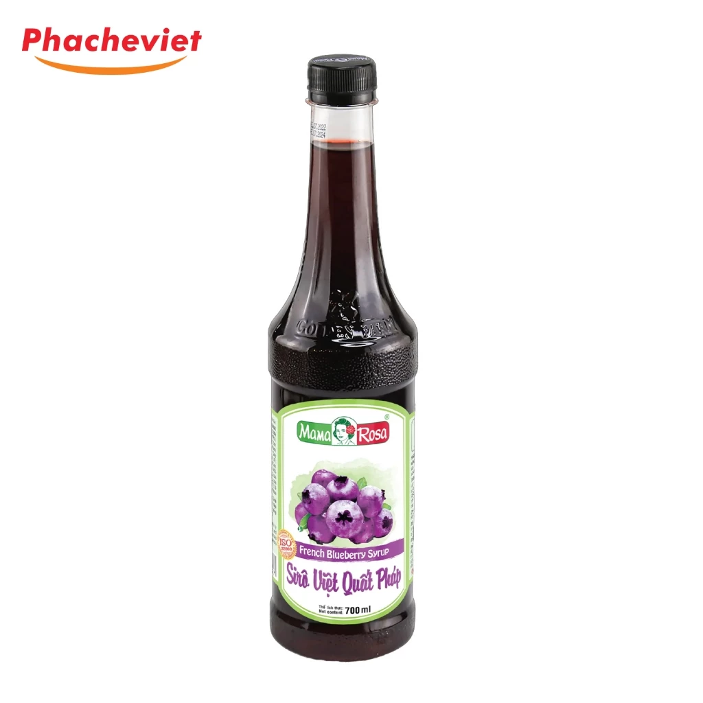 ゴールデンファーム ママローザ フランス産ブルーベリーシロップ 700ml