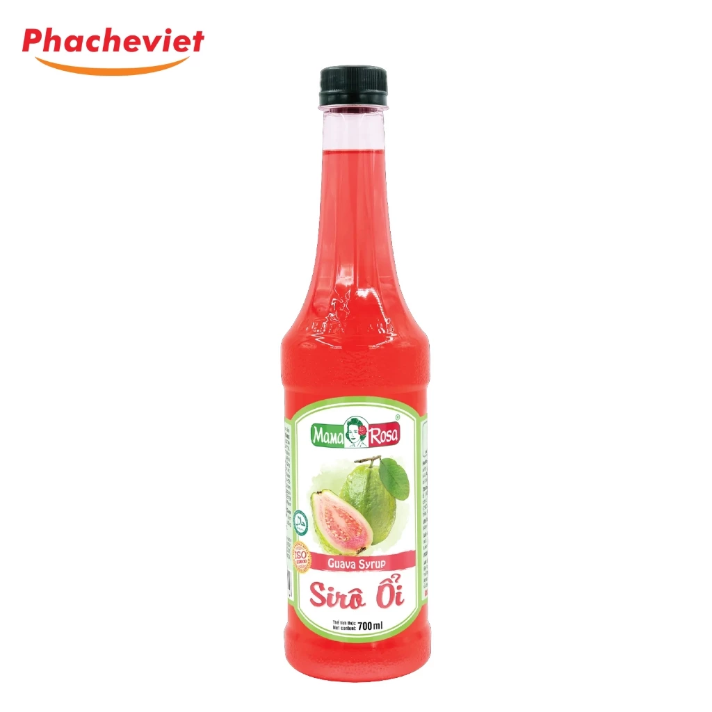 ママローザ ゴールデンファーム ピンクグアバシロップ 700ml｜甘酸っぱいトロピカル風味