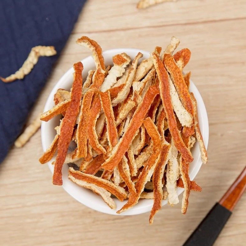 黄金香る！無添加 千切り乾燥みかんの皮（陳皮）100g 健康茶・料理用