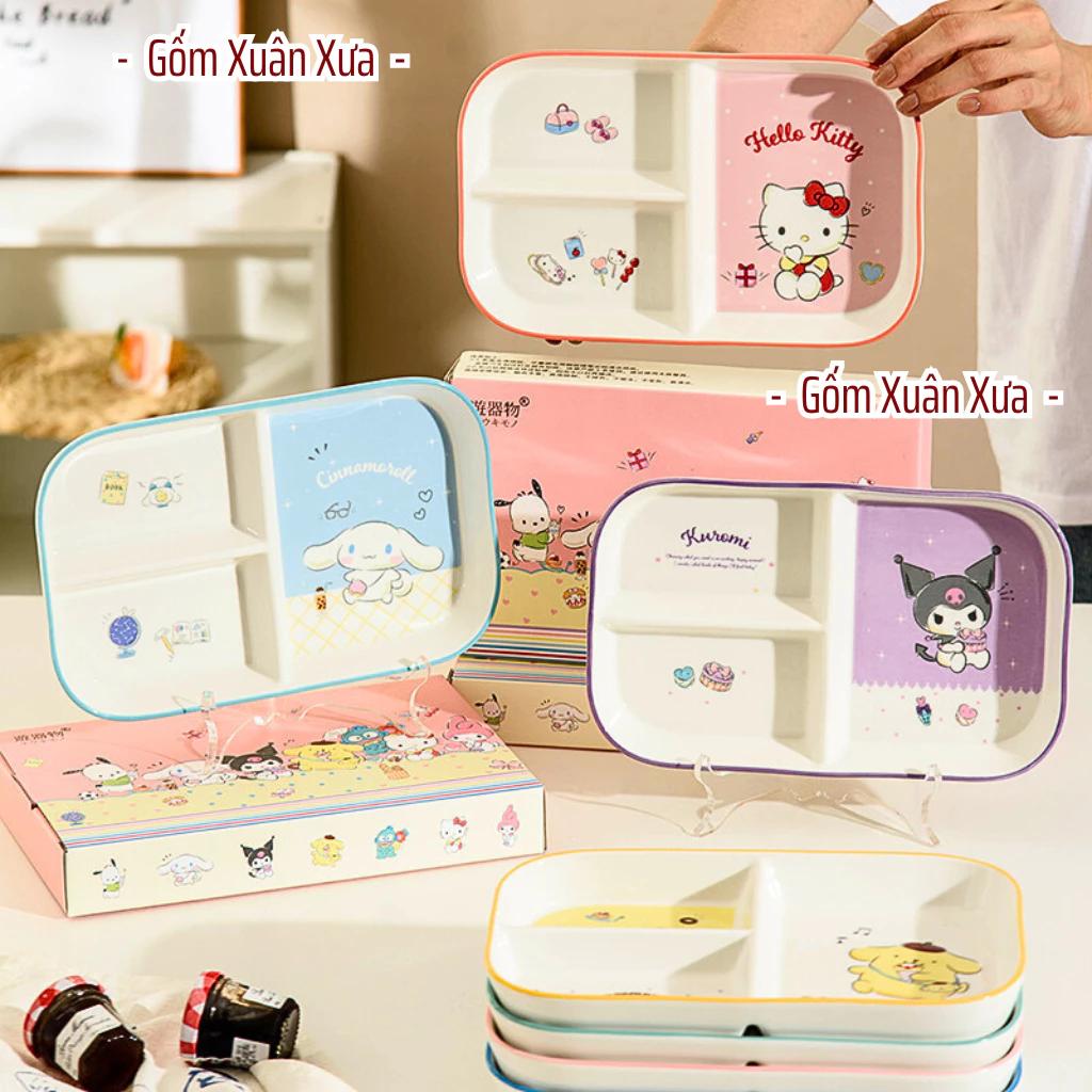 Gốm Xuân Xưa製 高級セラミック離乳食食器セット - ボウル・プレート・飯碗 多用途食卓用品