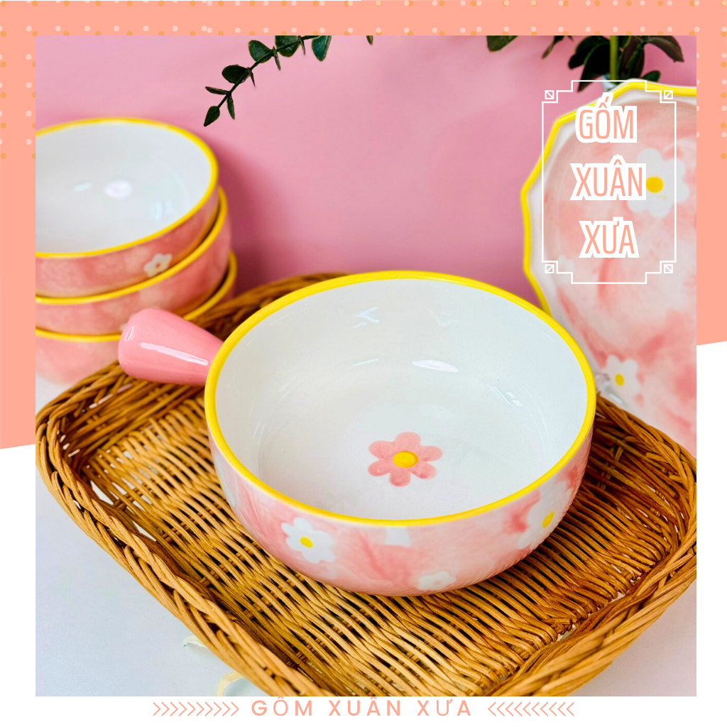 ゴムスアンスア フラワー 食器セット 花柄陶磁器 6点セット ゴムスアンスア