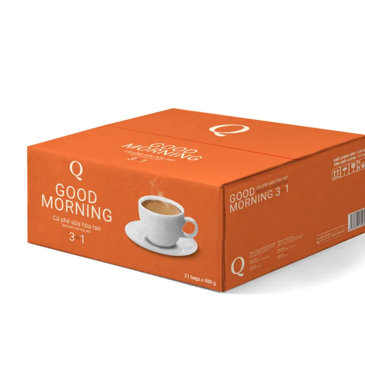 【史上最も激安】 インスタントミルクコーヒー Morningの通販 Good 24袋 3in1 コーヒー
