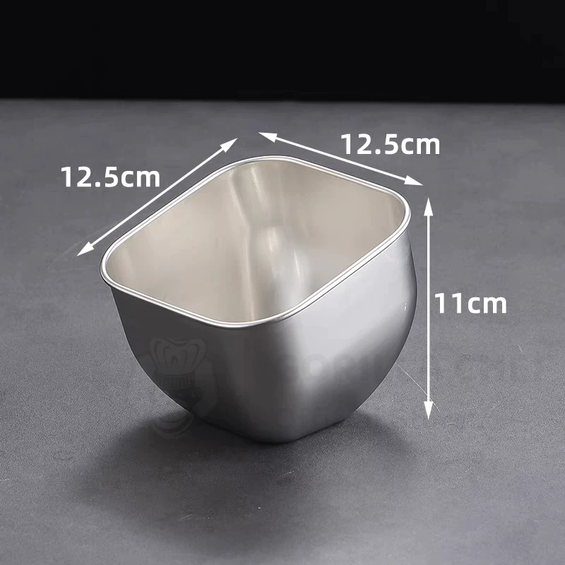 GORILLA CHEF 14cm ステンレス製 調味料・野菜保存容器 卓上ディスプレイ対応