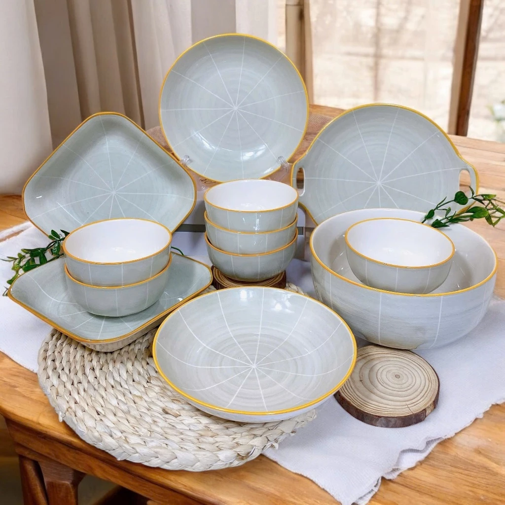 Gosuブランド ヨーロッパ風 ベーカリー柄 食器セット - モダンで上品な