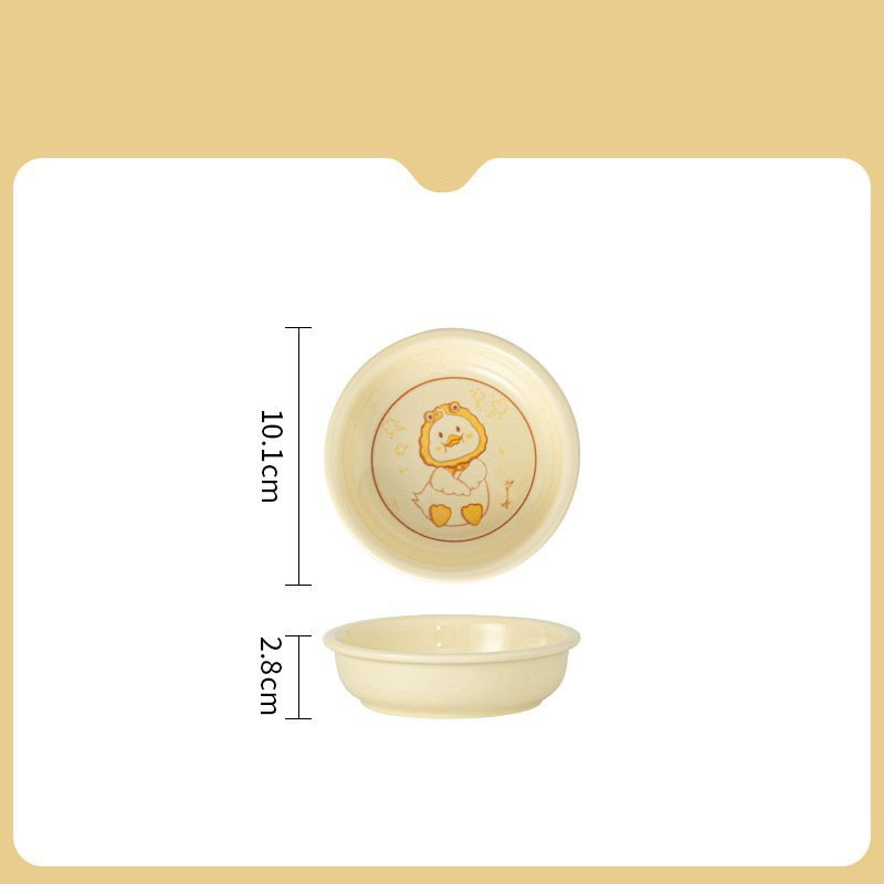 Gosu 高級 かわいいアヒルのデザイン 食器セット セラミック 2個セット