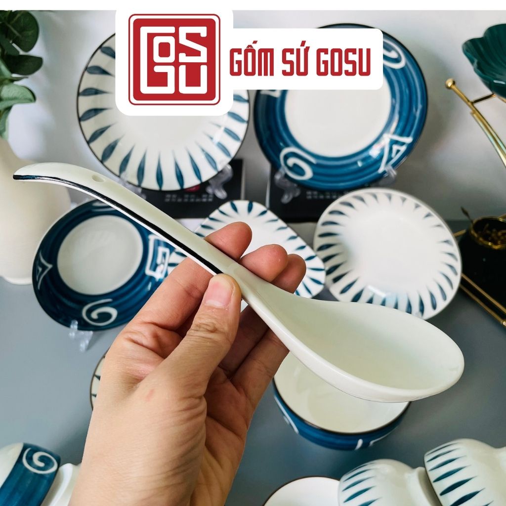 Gosu 高級 和風レトロ 安全健康セラミック食器セット 多様なサイズ