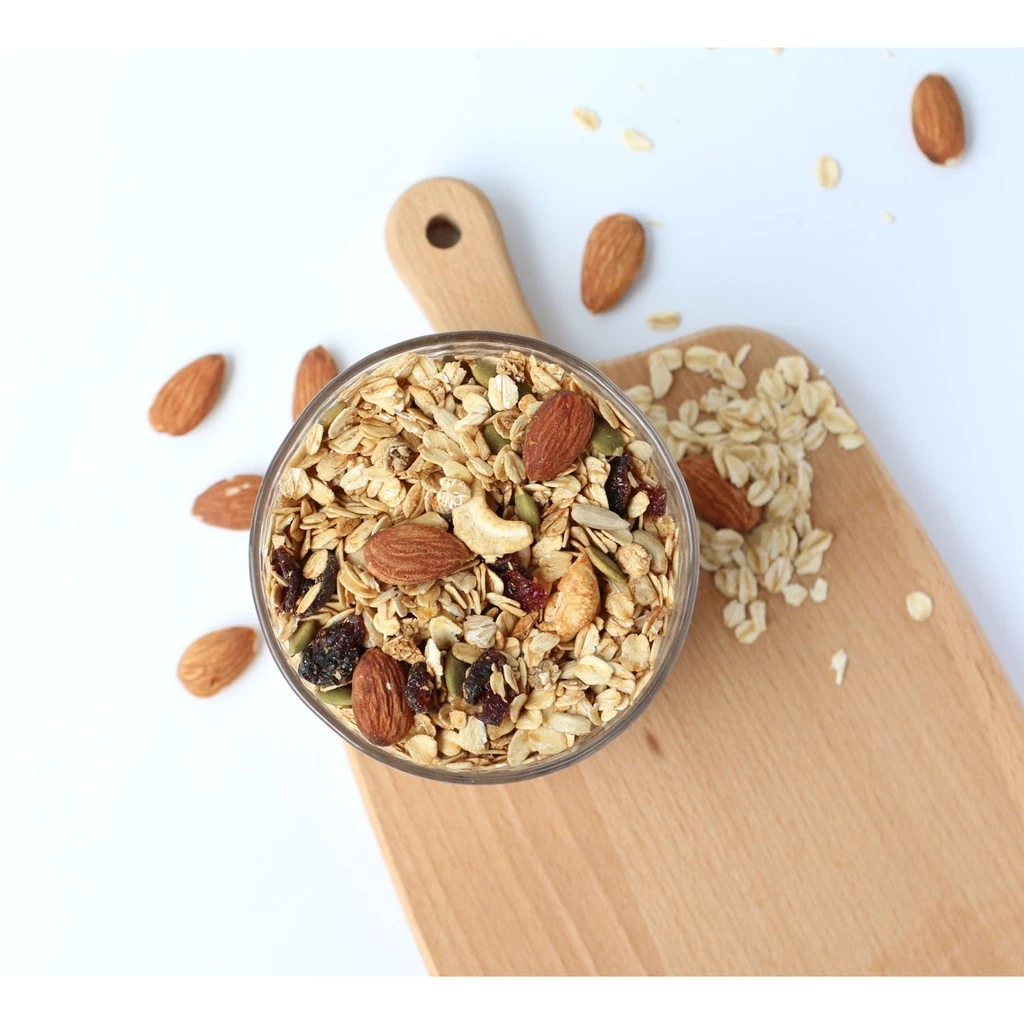 グリーンフード ヴァニラ風味ミックスグラノーラ (250g) - 栄養満点！ヘルシーシリアル