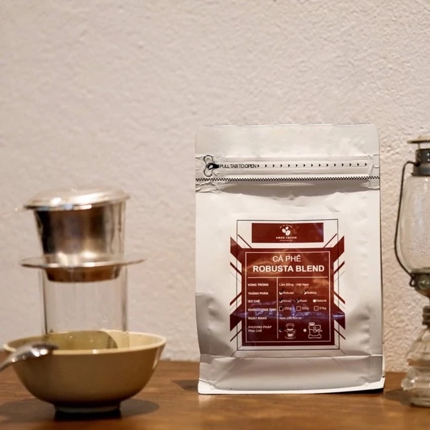 挽き豆 コーヒー ロブスタハニーブレンド 250g 80%ロブスタ20%アラビカ 100%無添加 高品質 マシン・フィン両用