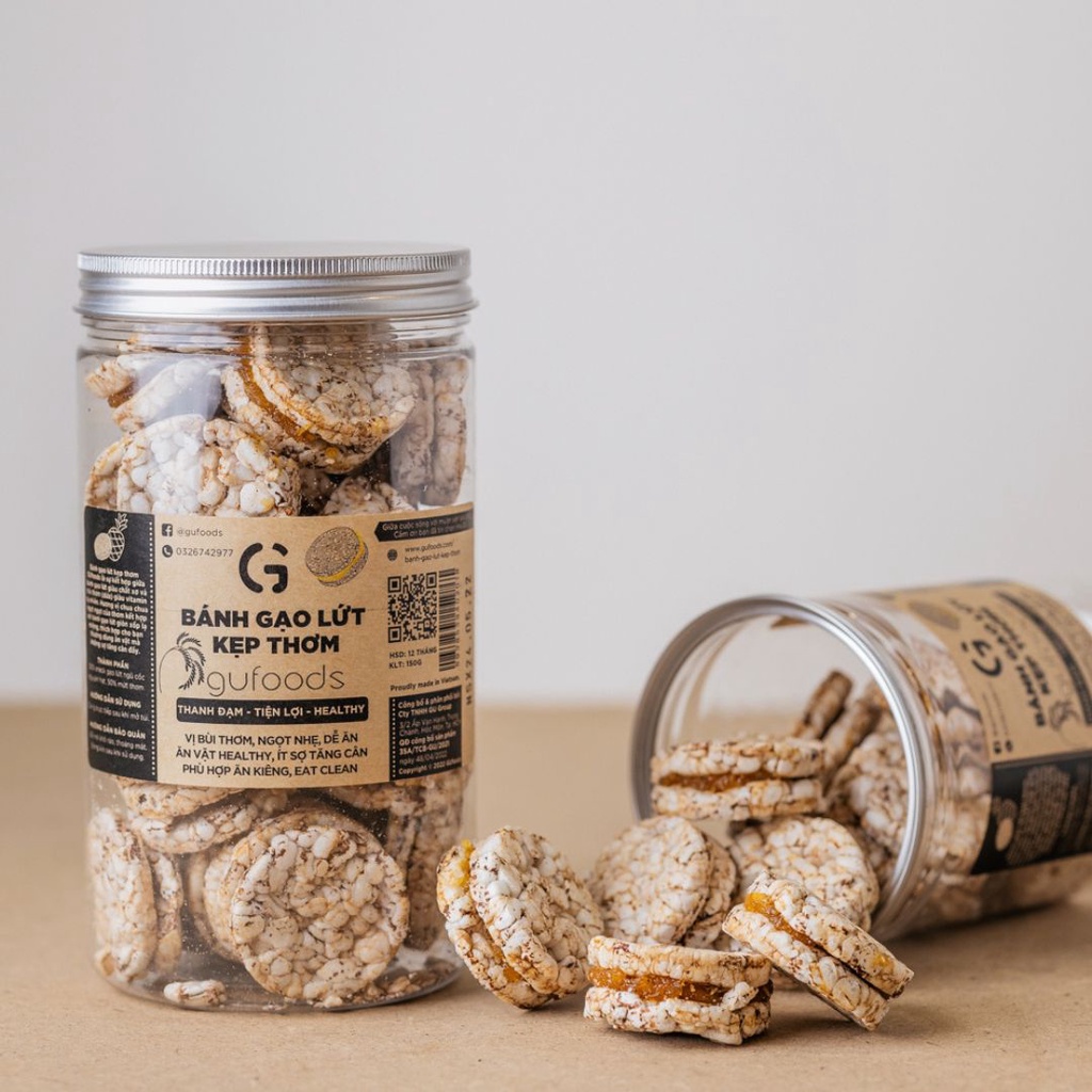 ドライスナック 香ばしい玄米スナック 80g/150g GUfoodsの通販・個人輸入代行販売商品 vietnam porter