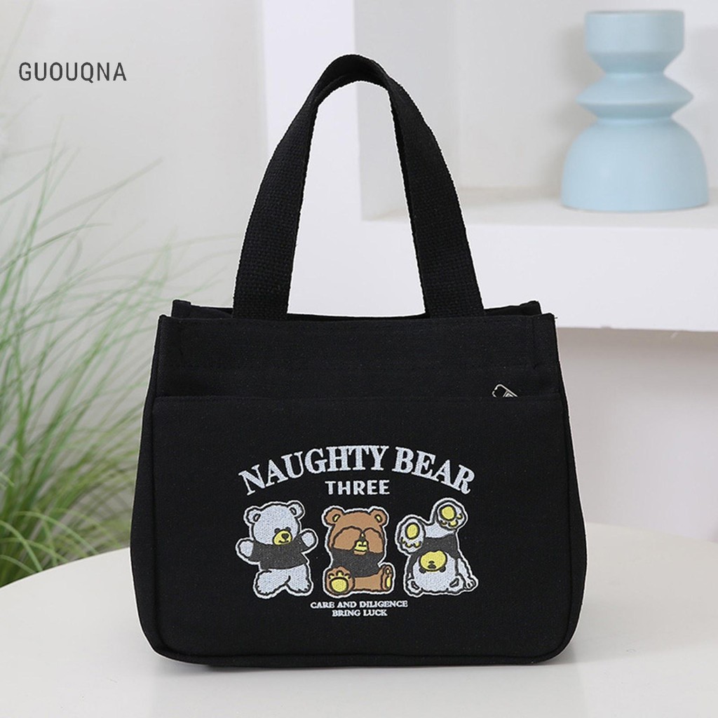 Guouqna BASL ランチバッグ トートバッグ 大容量多機能デザイン 10L Guouqna